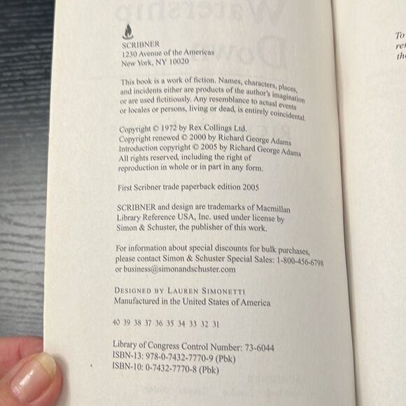 Watership Down ~ A Novel ~ Written by Richard Adams - Picture 3 of 3